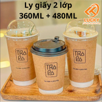Ly giấy 14oz-kraft
